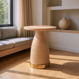 Zuo Modern Radiant Side Table Natural