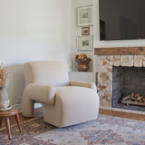 Zuo Modern Rura Accent Chair Heathered Beige