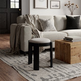 Zuo Modern Banjul Ottoman Misty Gray