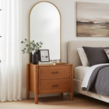 Zuo Modern Beleza Nightstand Walnut