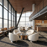 Zuo Modern Modan Swivel Chair Misty Gray