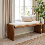 Zuo Modern Lafa Bench Beige