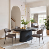 Zuo Modern Sulco Dining Table Black