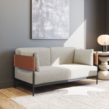 Zuo Modern Stirbe Loveseat Gray
