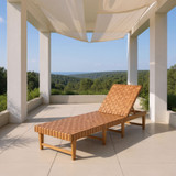 Zuo Modern Breath Chaise Lounge Brown