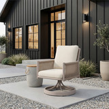 Zuo Modern Biban Side Table Natural & Gray