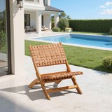 Zuo Modern Sunflare Lounge Chair Brown