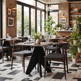 Zuo Modern Lisse Square Dining Table Espresso