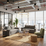 Zuo Modern Jide Sleeper Sofa Gray