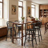 Zuo Modern Stenger Barstool (Set of 2) Black