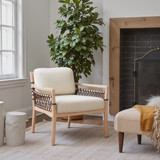 Zuo Modern Wezly Accent Chair Ivory