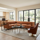 Zuo Modern Norden Coffee Table Set (2-Piece) Black & Bronze