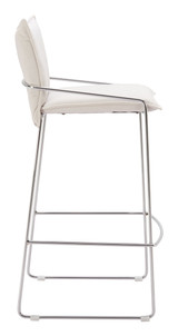 Zuo Modern Pola Barstool White