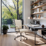 Zuo Modern Auction Office Chair Beige