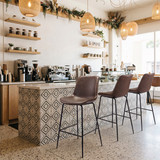 Zuo Modern Byron Barstool Brown