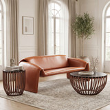 Zuo Modern Kafig Coffee Table - Bronze