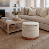 Zuo Modern Fije Storage Ottoman - Gray