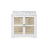 Villa & House - Ariel 2-Door Cabinet - Base Only, Vanilla