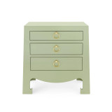 Villa & House - Jacqui 3-Drawer Side Table, Heritage Spring Green