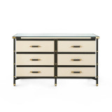 Villa & House - Toulon 6-Drawer, Black