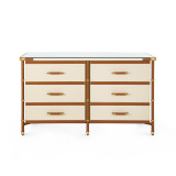 Villa & House - Toulon 6-Drawer, Tan