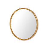 Villa & House - Cordelia Large Mirror, Gold Leaf