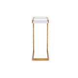 Villa & House - Hudson Accent Table, Gold Leaf
