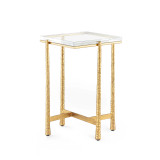 Villa & House - Genesis Accent Table, Gold Leaf
