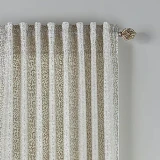 Cloud9 Design Aria White and Gold Sheer Panel
