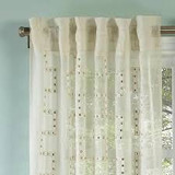 Cloud9 Design Lilly White Linen Panel