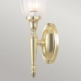  Lucas + McKearn - Dryden-1 1 Light Bath Light in Polished Brass