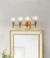 Lucas + McKearn Felice 4 Lt Bath Bar in Gold