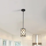 Lucas + McKearn Arabella Mini Pendant in Black