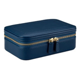 WOLF x Fiona Howard Sophia Travel Zip Case in Indigo Fruit Botanical