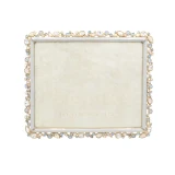 Jay Strongwater Theo Bejeweled 8" x 10" Crystal Picture Frame in Baby Blue