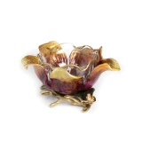 Jay Strongwater Ellie Crystal Flower Bowl in Bouquet