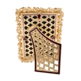 Jay Strongwater Emery Bejeweled 4" x 6" Frame in Bouquet