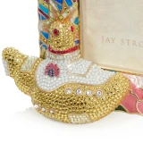 Jay Strongwater Yellow Submarine 5" x 7" Crystal Picture Frame