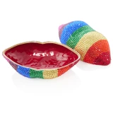 Jay Strongwater Amy Rainbow Lips Box