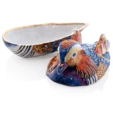 Jay Strongwater Tanner Mandarin Duck Box
