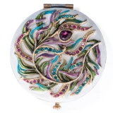 Jay Strongwater Rowan Classic Peacock Compact