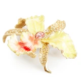 Jay Strongwater Leya Orchid Table Objet