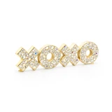 Jay Strongwater Avery XOXO Objet in Opal