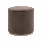 Essentials For Living - Vale Accent Ottoman in Performance Mulberry, Natural Gray Ash