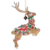 Jay Strongwater Donner Glass Ornament
