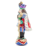 Jay Strongwater Fancy Nutcracker Glass Ornament