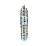 Jay Strongwater Bejeweled Cross Glass Ornament