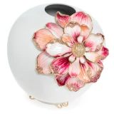 Jay Strongwater Dolly Magnolia 15" Vase
