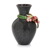 Jay Strongwater Lilia Tulip 9" Vase - Night Bloom