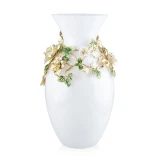 Jay Strongwater Gabrielle Grand Rose Yellow 19.25" Vase